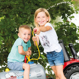 Tanker Silver with Pump For MF Pedal Tractor