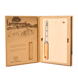 Cutting Board with Cheese Knife