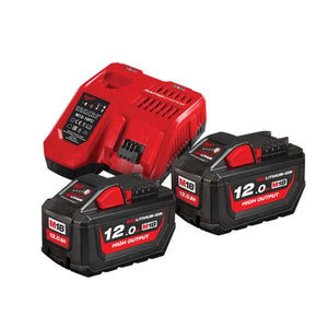 Milwaukee M18 HNRG-122 M18 12.0Ah High Output Battery Twin Pack (2x12Ah)