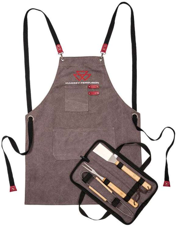 Barbecue Set & Apron