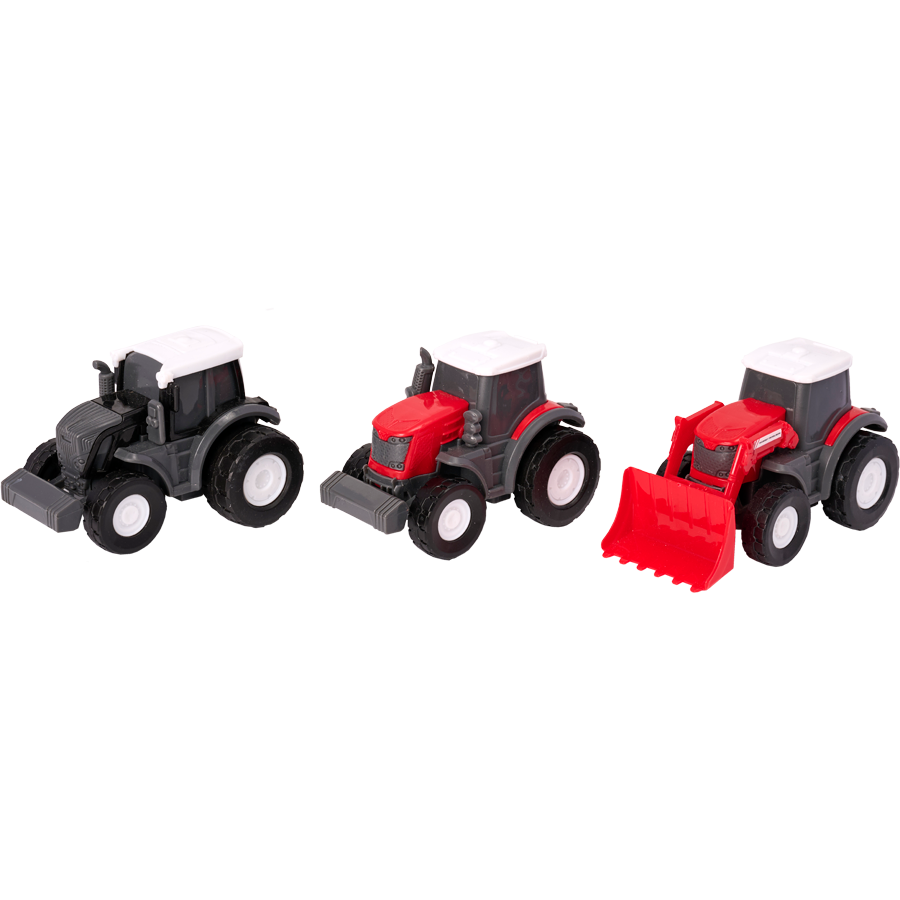 Coffret TOMY - Tracteur Massey Ferguson 5612 Avec Figurines - Échelle 1/32 - Neuf