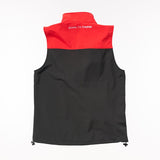 MF Sleeveless Softshell Jacket Red & Black