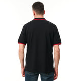 MF Men's Basic Black Polo Shirt

