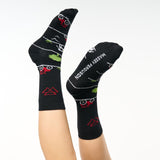 MF Funny Socks – Unisex Cotton Blend Logo Socks