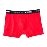 MF Men's Boxer Shorts - Red & Black