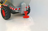 Tanker Silver with Pump For MF Pedal Tractor