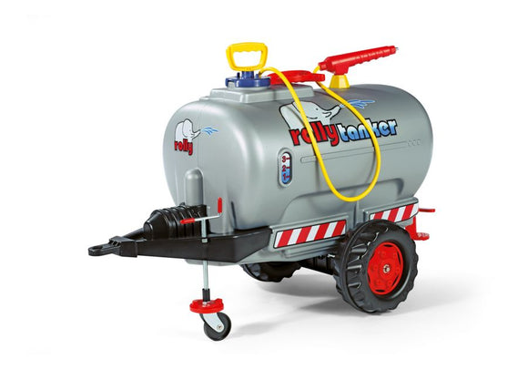 Tanker Silver with Pump For MF Pedal Tractor