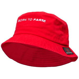 Kids Red Bucket Hat