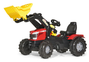 Pedal Tractor, MF 7726 with Rollytrac Front Loader