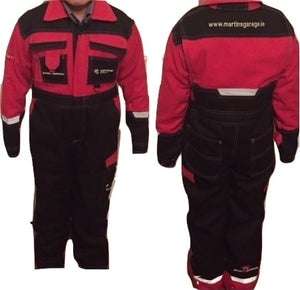 H/D Adult Red / Black Overall | Massey Parts | Martin's Garage 