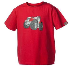 Kids Red T-Shirt | Massey Parts | Martin's Garage 