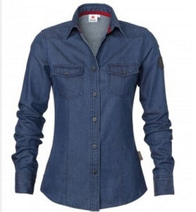 Massey Ferguson Ladies Denim Shirt | Massey Parts | Martin's Garage 