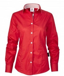 Massey Ferguson Ladies Red Shirt - X993321711 | Massey Parts | Martin's Garage 