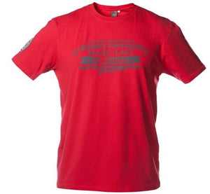 Men's Red T-shirt | Massey Parts | Martin's Garage 