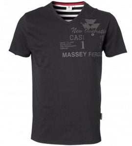 Massey Ferguson Mens Black T-Shirt - X993080151 | Massey Parts | Martin's Garage 