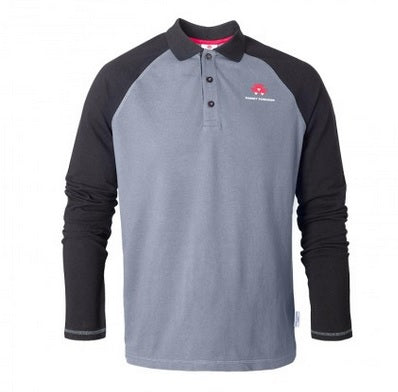 Longsleeve Raglan Polo Shirt | Massey Parts | Martin's Garage 