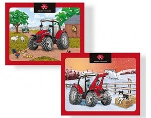 Massey Ferguson Cartoon Puzzle 2-pack - Jigsaw - X993341802000 | Massey Parts | Martin's Garage 