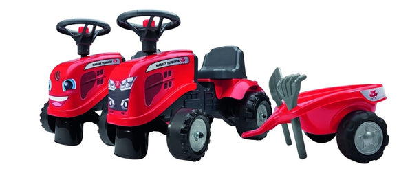 Falk Massey Ferguson Ride On With Trailer - X993361900241 | Massey Parts | Martin's Garage