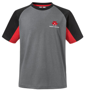 Massey Ferguson Raglan T Shirt X993412101 clothing mens clothing merchandise Shirt t shirt Massey Parts Martin s Garage