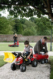 Pedal Tractor, MF 7726 with Rollytrac Front Loader And Pneumatic Tires