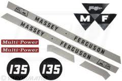 Decal Kit 135 | Massey Parts | Martin's Garage 