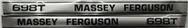 Decal Kit 698 T | Massey Parts | Martin's Garage 
