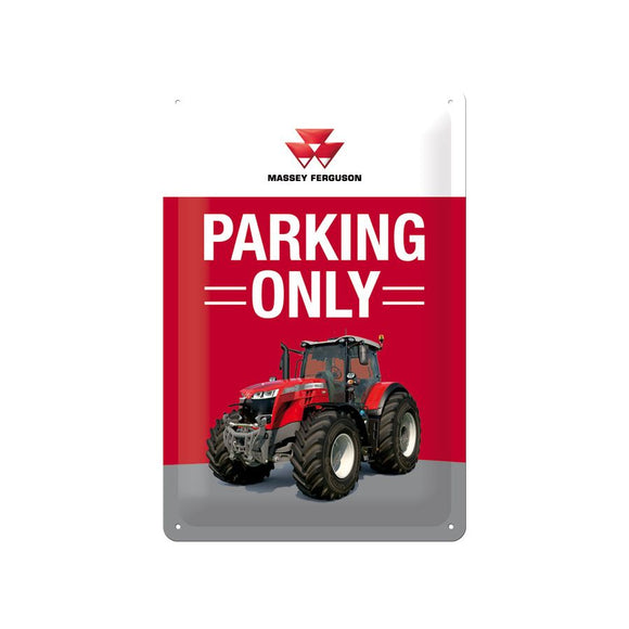 Massey Ferguson Parking Only Plate | Massey Parts | Martin's Garage