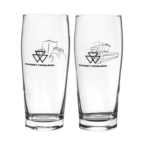Set Of 2 Beer Glasses